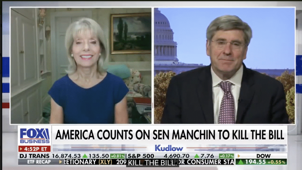 Fox Business: Americans are counting on Senator Manchin to kill the bill