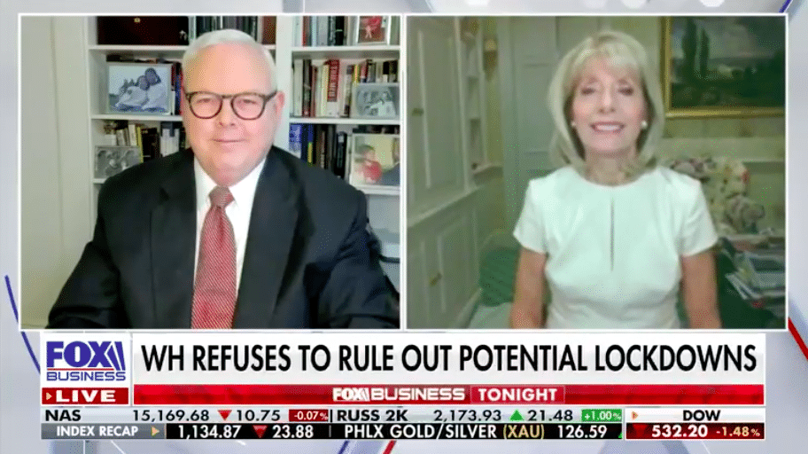 Fox Business: WH Refuses To Rule Out Potential Lockdowns