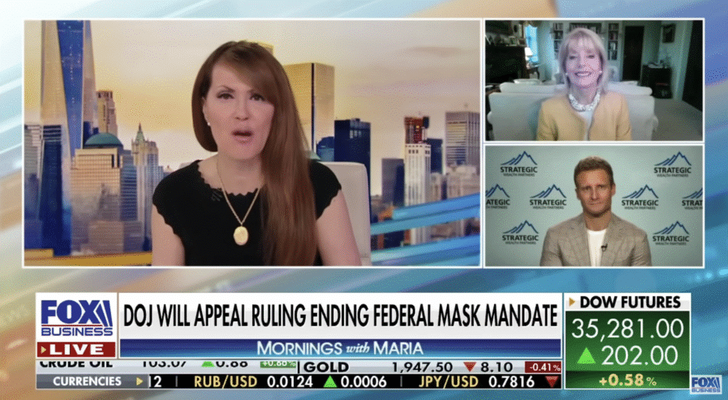 Fox Business: DOJ Will Appeal Ruling Ending Federal Mask Mandate