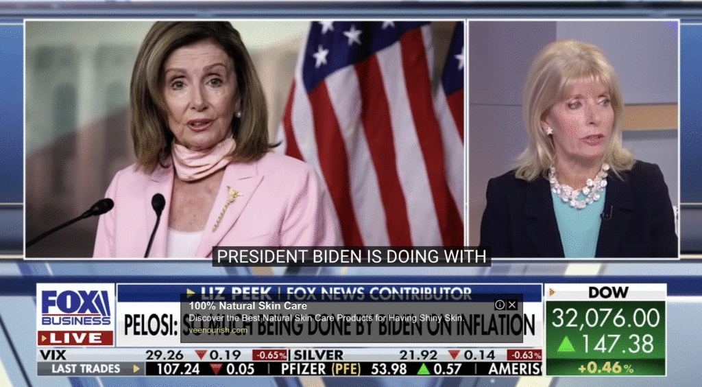 Fox Business: Pelosi spews 'baloney' about Biden fixing inflation