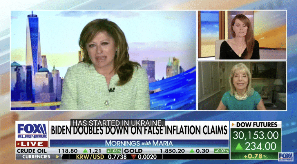 Fox Business: Fox News' Doocy presses Karine Jean-Pierre on Biden's false inflation claims