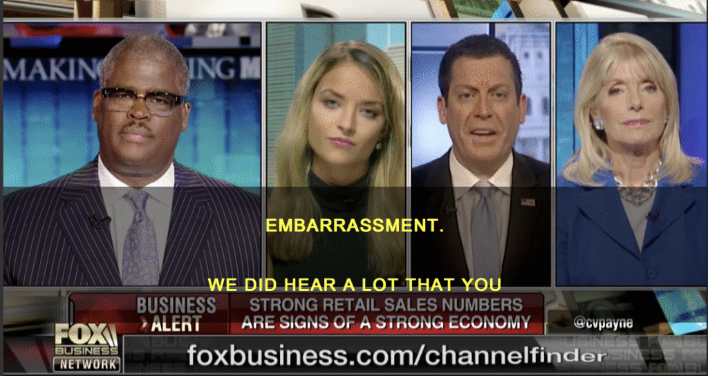 Fox Business: Retail sales numbers beat economist expectations