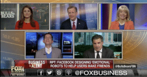Fox Bulls & Bears: Facebook designing ‘emotional’ robots to help users make friends