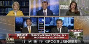 Fox Bulls & Bears: France Approves Digital tax Targeting US Tech Companies