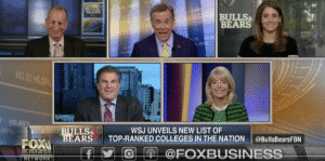 Fox Business: Top-ranked colleges in the US: report