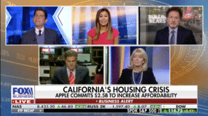 Fox News Bulls & Bears: California's housing crisis Apple commits $2.5B to increase affordability