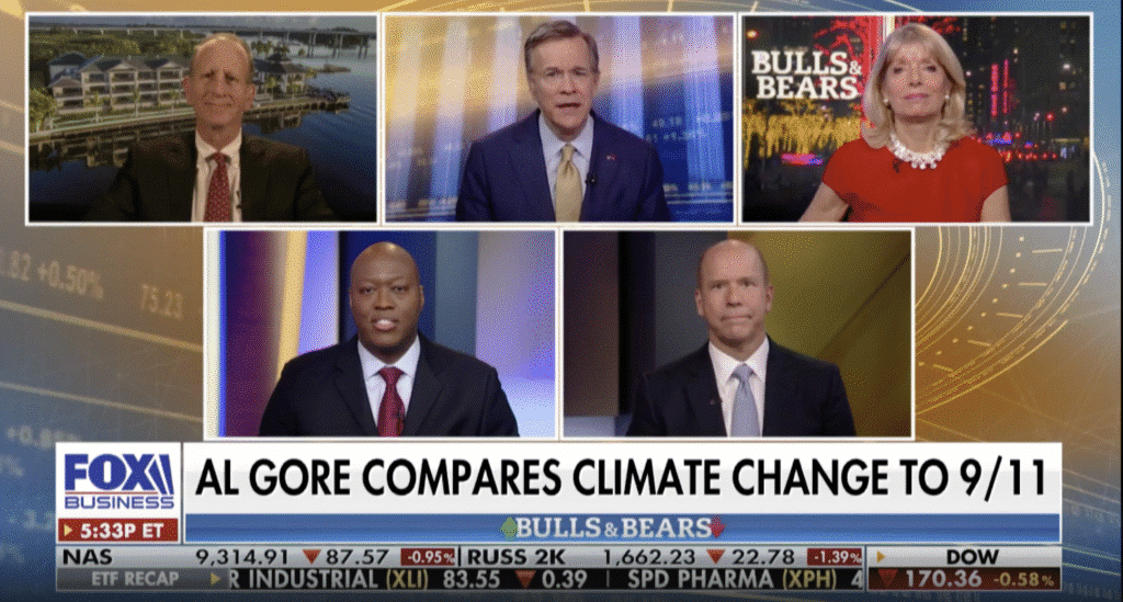 Fox News Bulls & Bears: Al Gore compares climate change to 9/11 at World Economic Forum