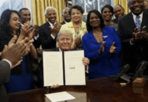 Biden courts black voters with empathy while Trump delivers real change