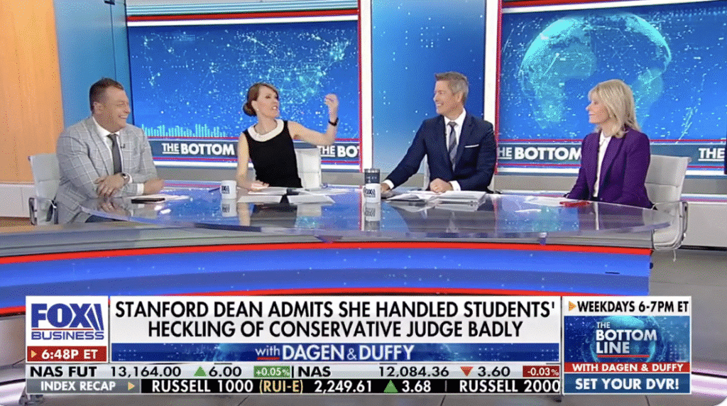 Fox Business: Sound off on conservative voices being silenced at Stanford University