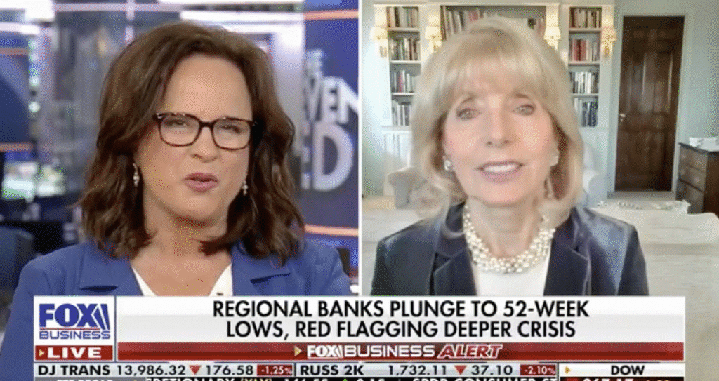 Fox Business: We have never had a financial shock such as bank failures