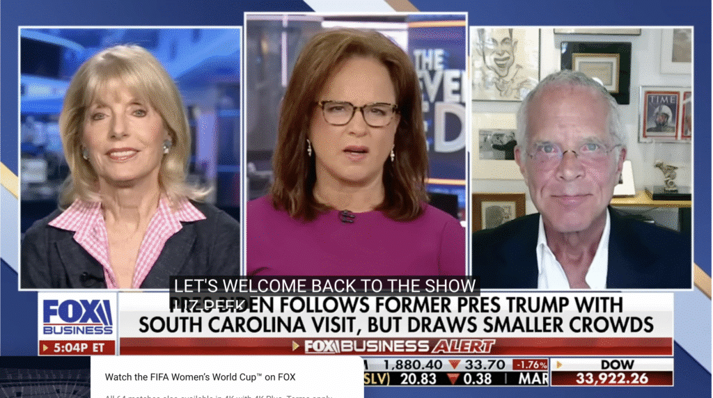 Fox Busines: He’s trying to promote ‘Bidenomics’: