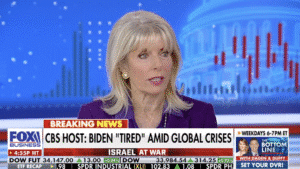 Fox News Liz Peek: Concerns Over Biden's Age Amid Israel-Hamas War