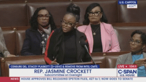 Jasmine Crockett Scrambles to Explain Her False “Epstein Money” Accusation