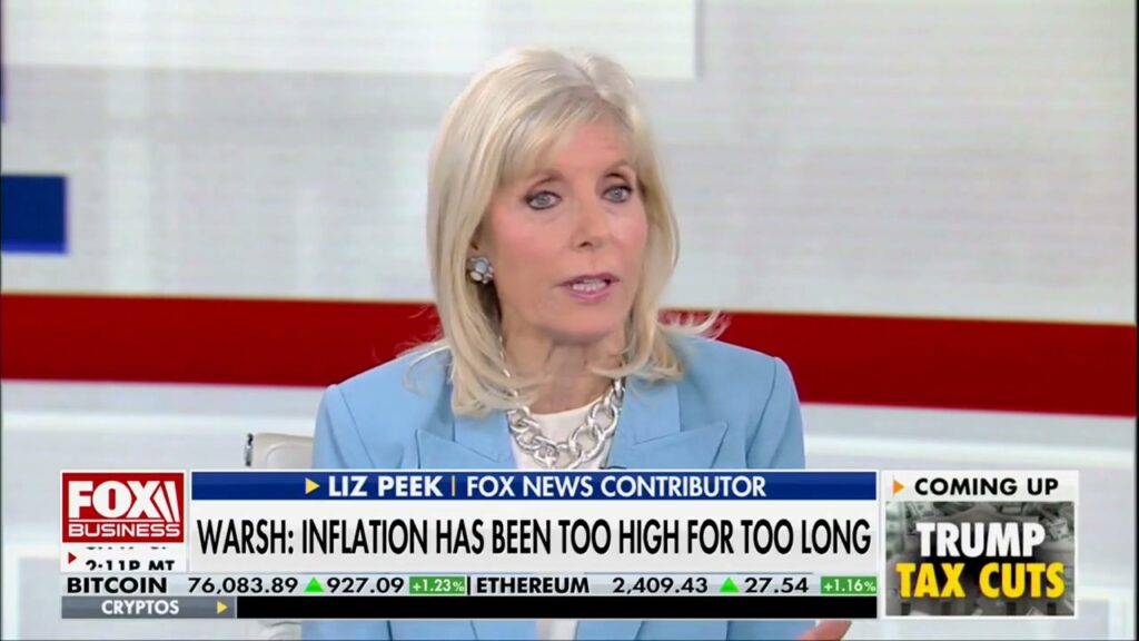 Image for Liz Peek on Kudlow: Fed Rate Hike, Inflation and Economic Growth
